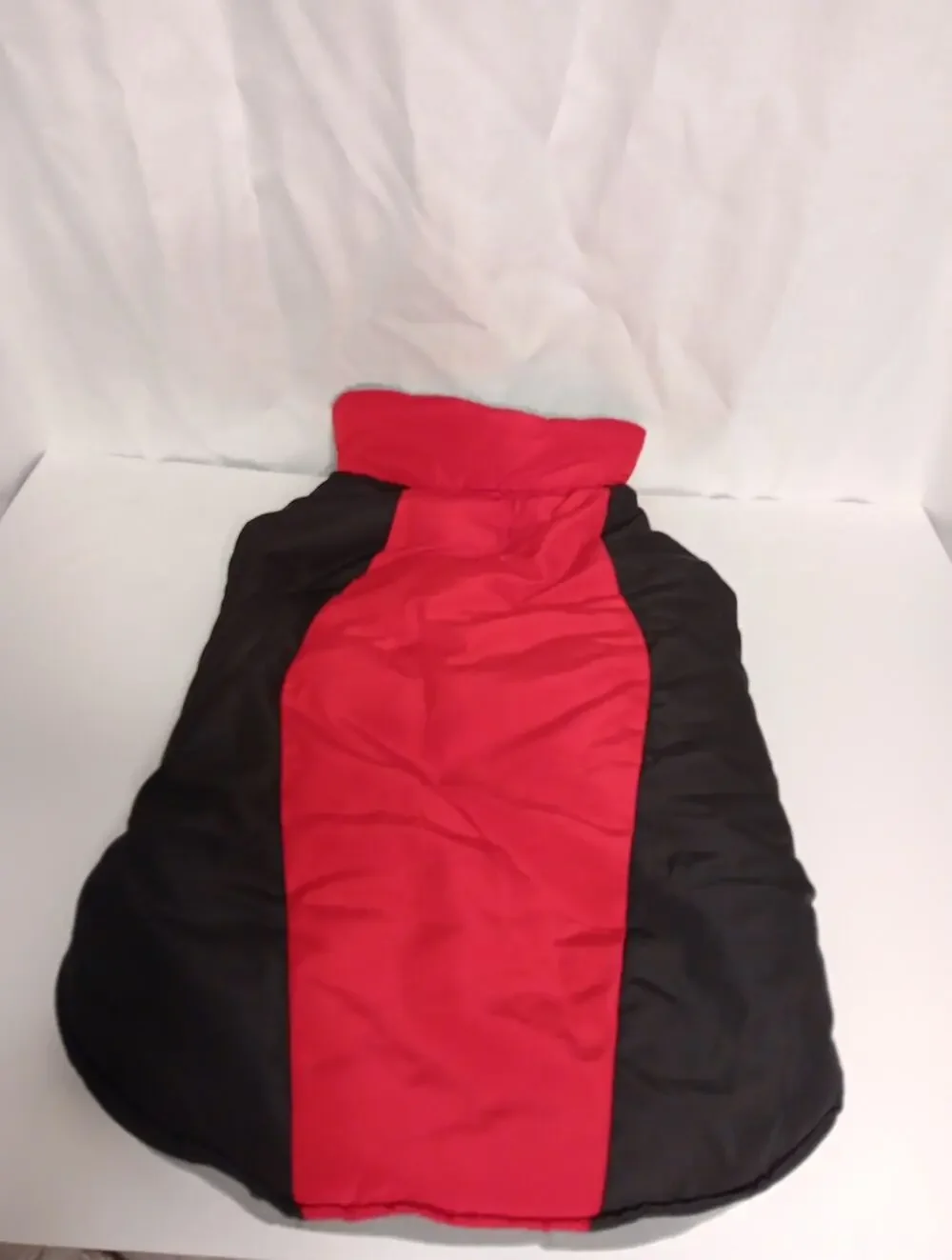 XL Fleece Lined Dog Jacket Red And Black